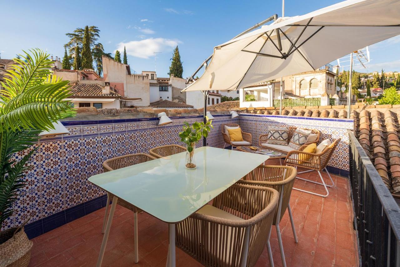 Albaicin Alhambra Views Private Terrace Apartment Granada Luaran gambar